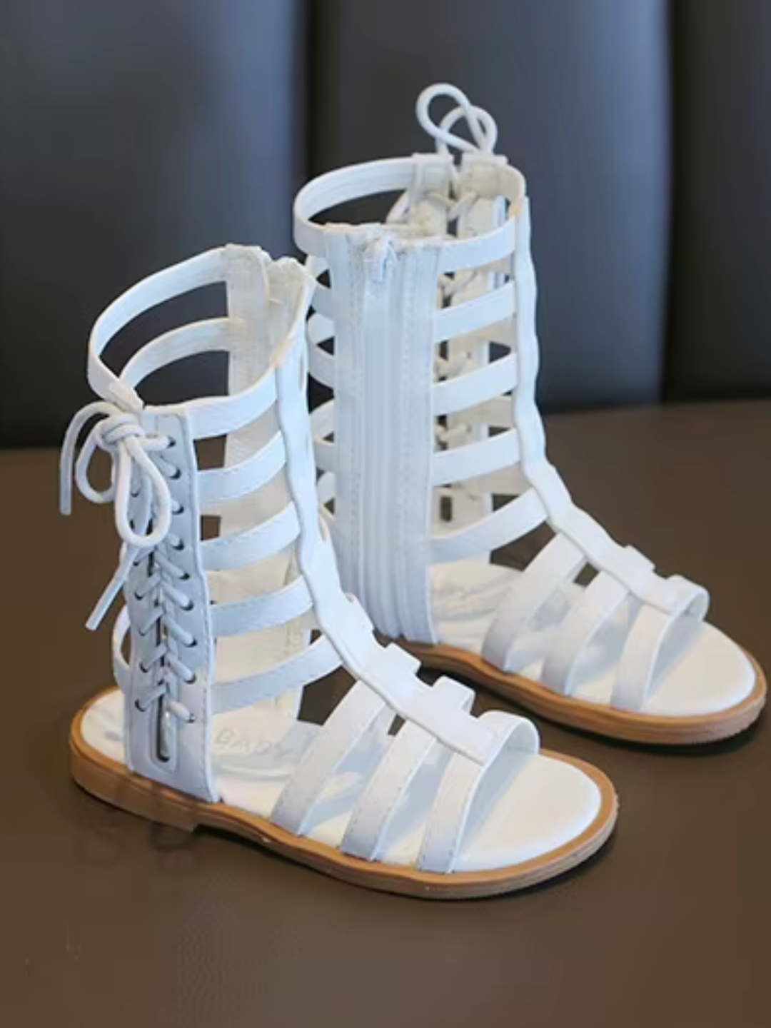 toddler girl roman sandals high top strappy summer footwear