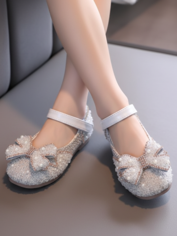 Sparkly Bow Mary Jane Shoes By Liv and Mia Mia Belle Girls