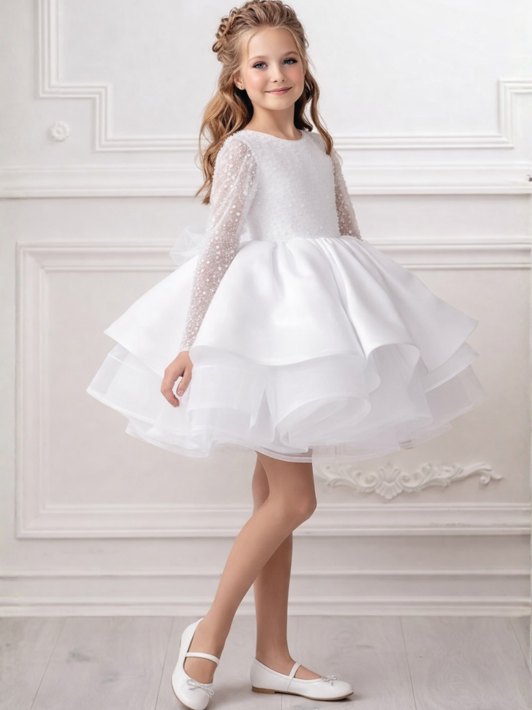 Oh Joy Tiered Princess Special Occasion Dress Mia Belle Girls