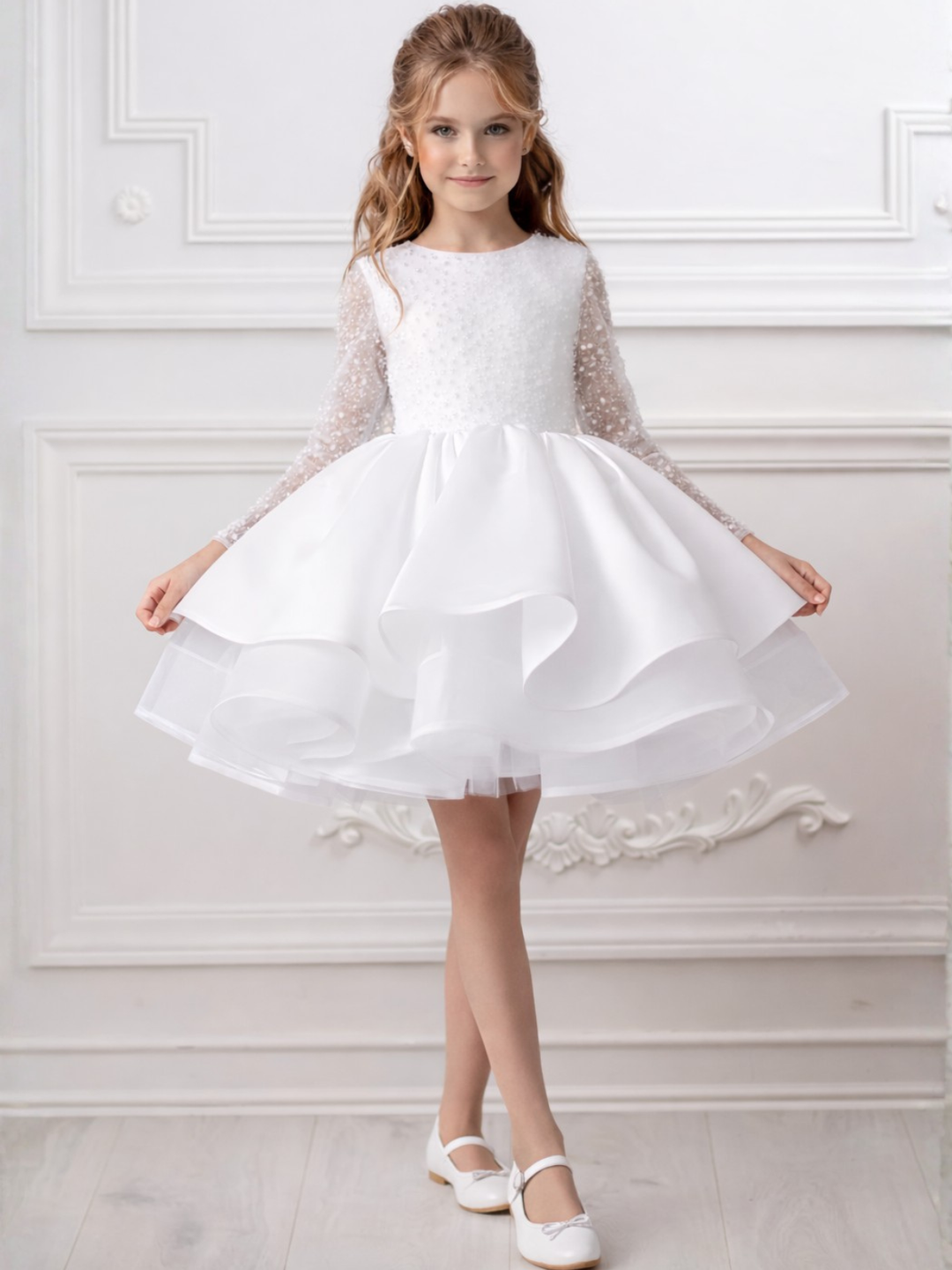 Oh Joy Tiered Princess Special Occasion Dress Mia Belle Girls