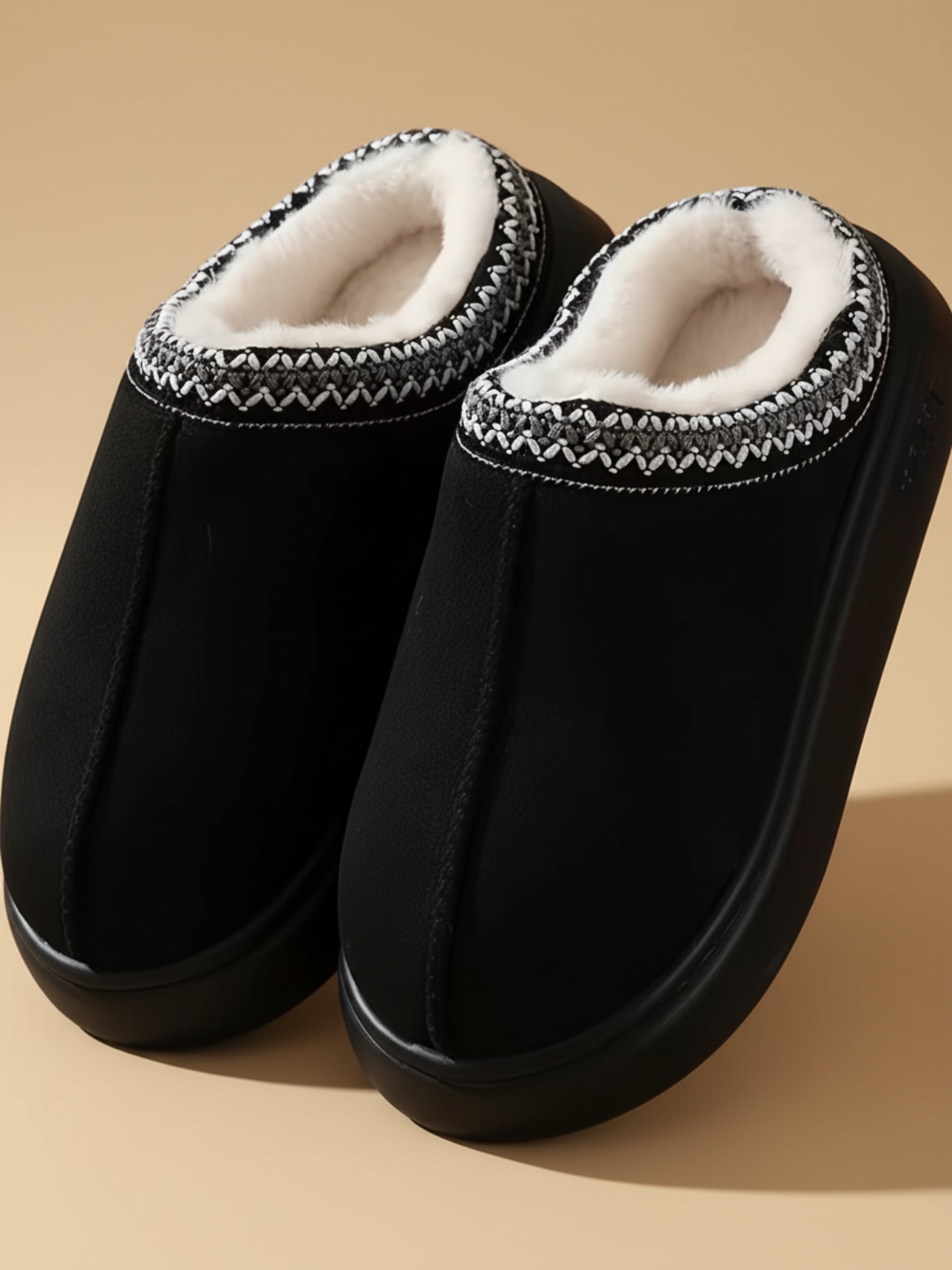 Cloud Soft Fleece-Lined Winter Slippers