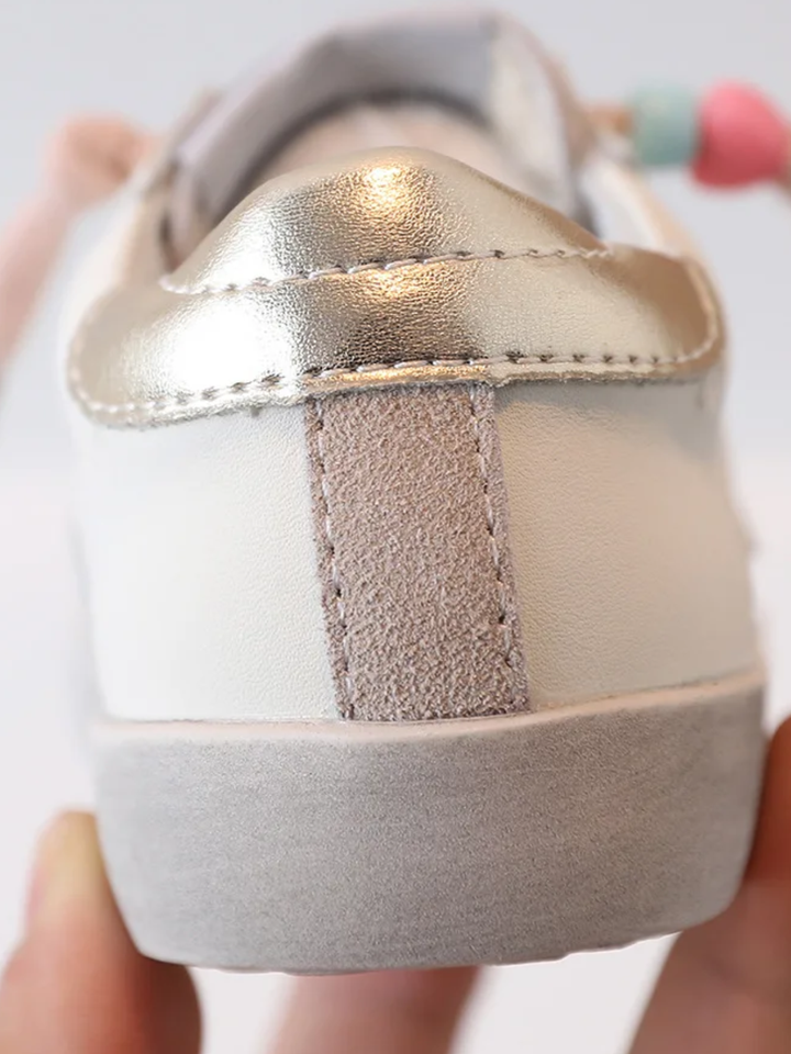 Beaded Love Star Sneakers by Liv and Mia Mia Belle Girls