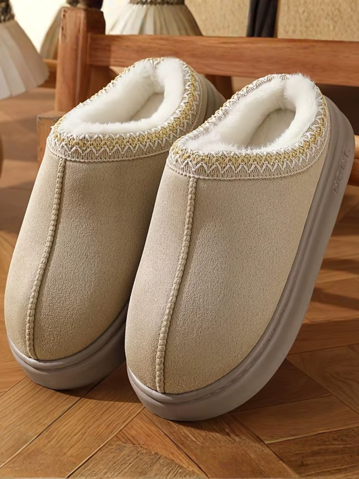 Cloud Soft Fleece-Lined Winter Slippers