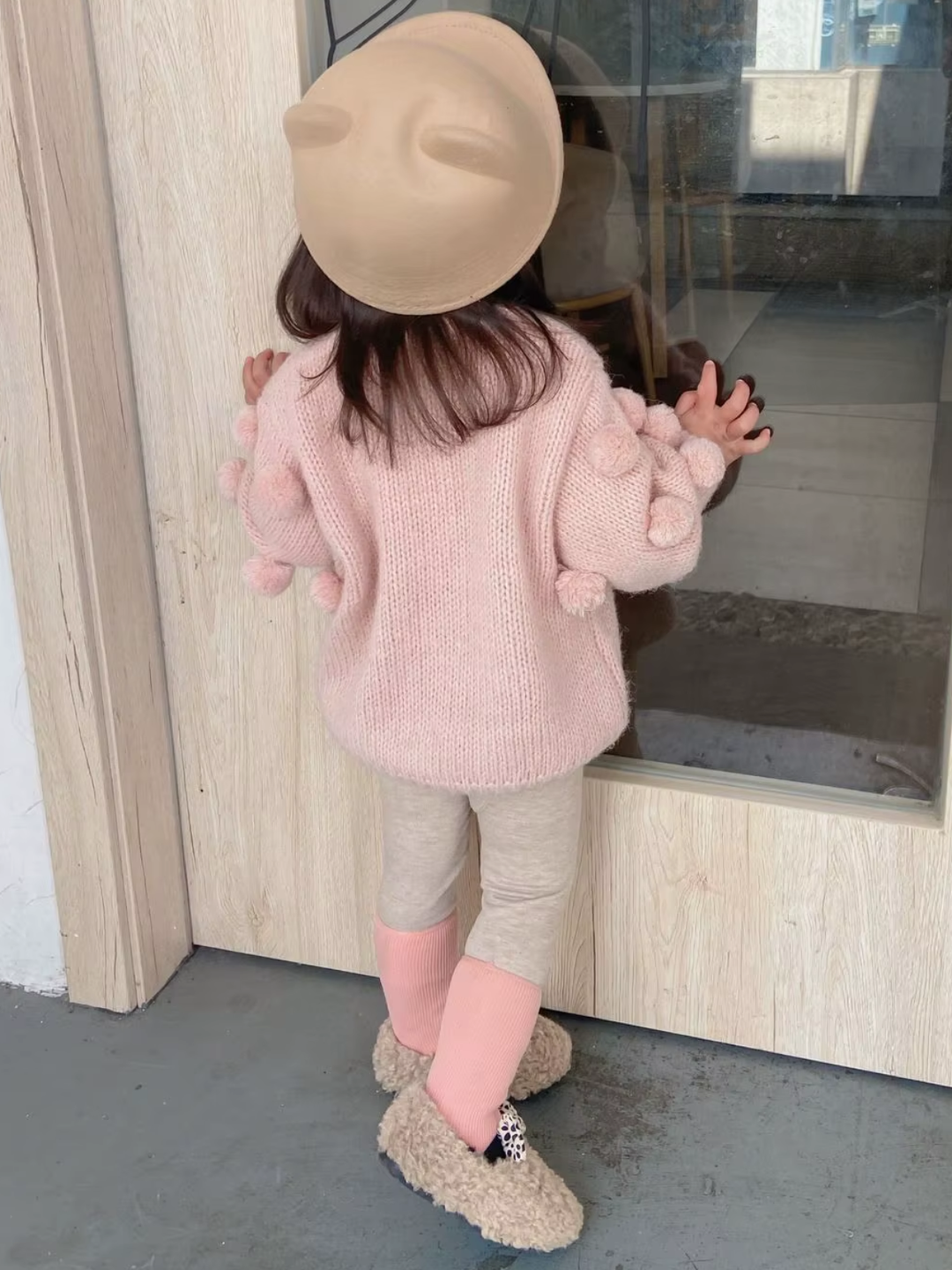 Snuggle In Style Oversized Knit Sweater Mia Belle Girls