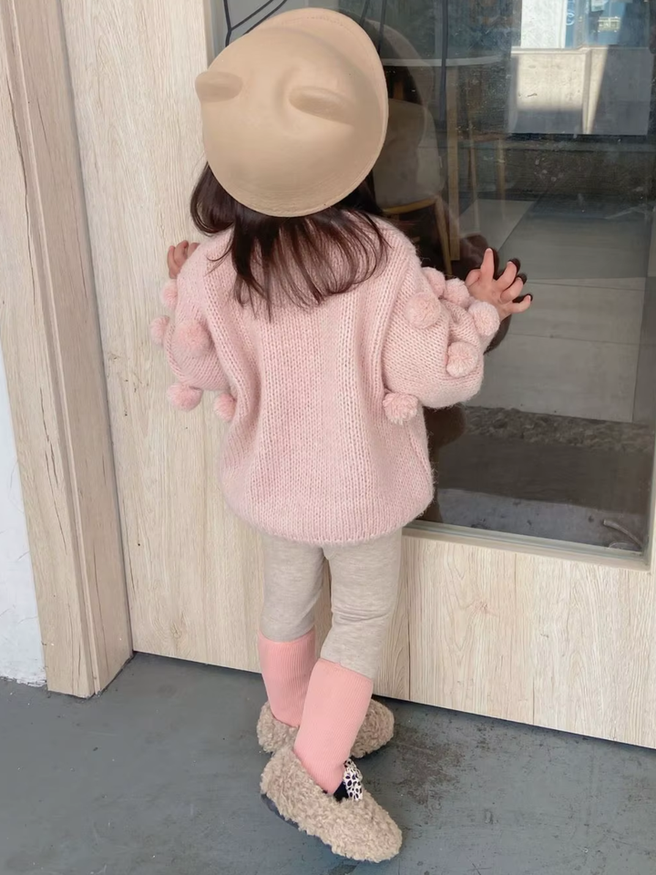 Snuggle In Style Oversized Knit Sweater Mia Belle Girls