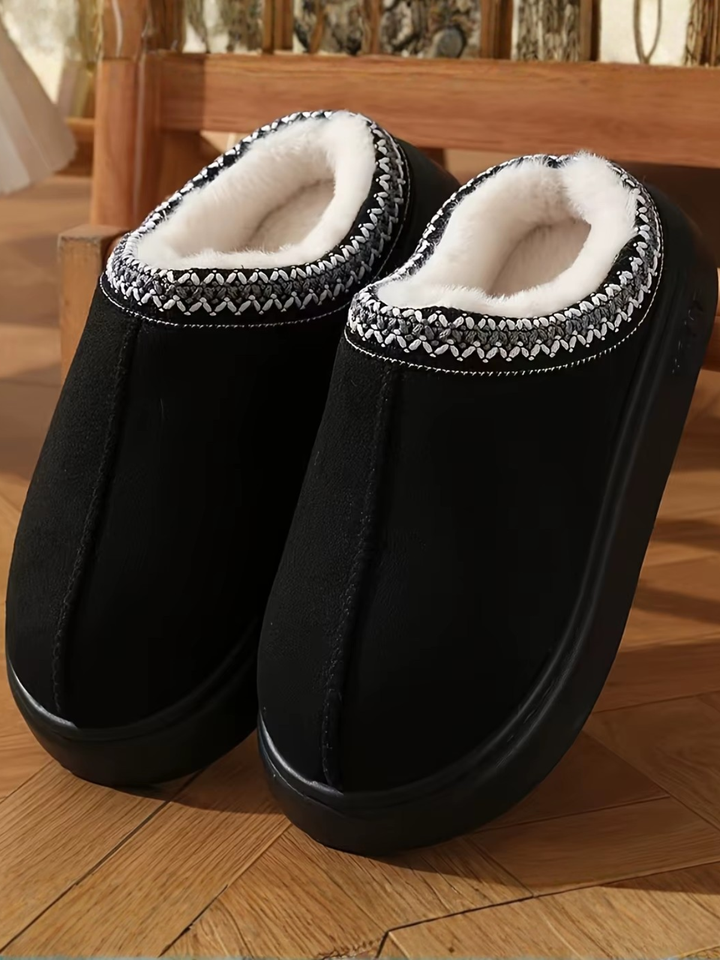 Cloud Soft Fleece-Lined Winter Slippers