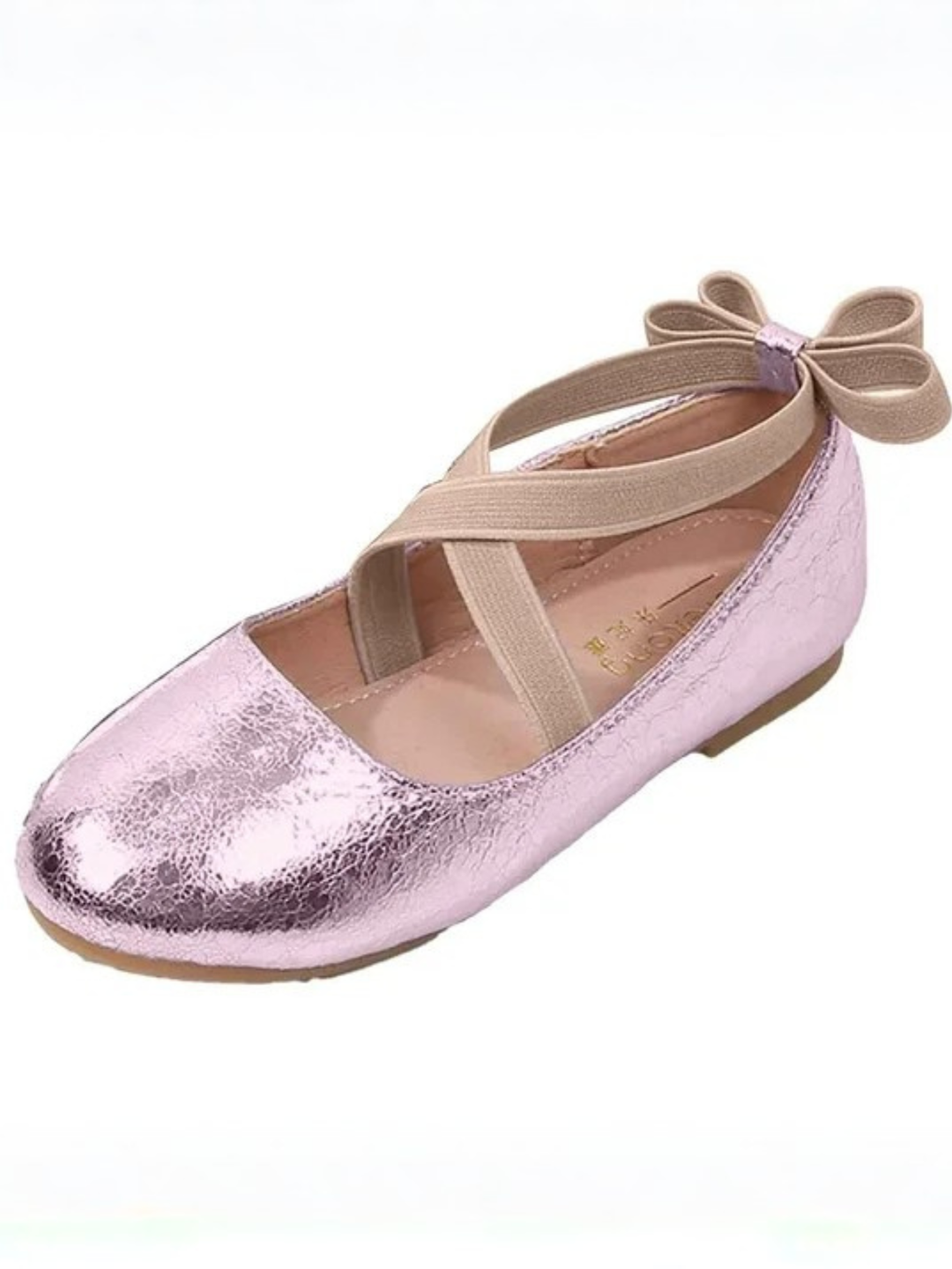 Girls Elegant Bow-Tie Ballet Flats by Liv and Mia Mia Belle Girls