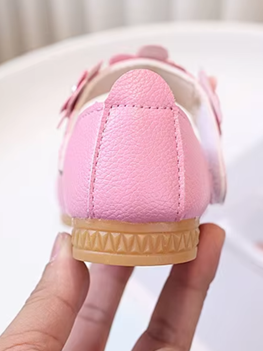 children dress flats flower design party wedding shoes
