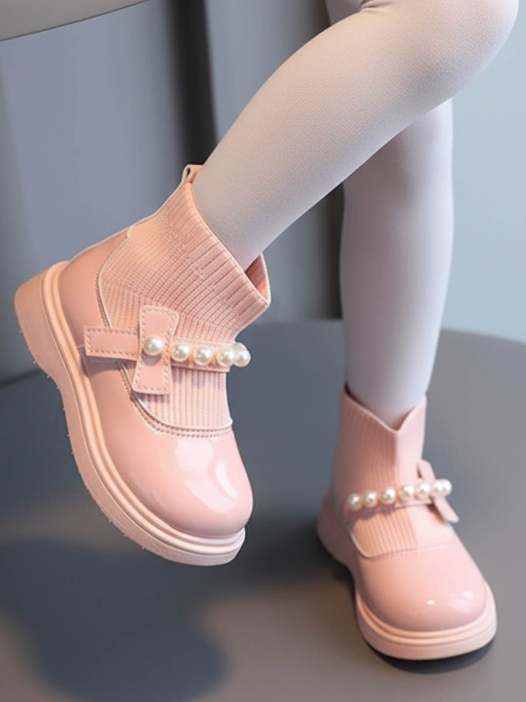 Too Fab Pearly Sock Boots By Liv and Mia Mia Belle Girls