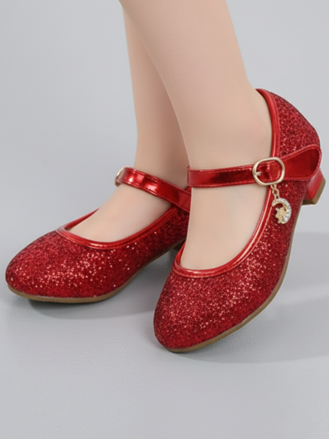 Twinkle Charm Glitter Princess Flats