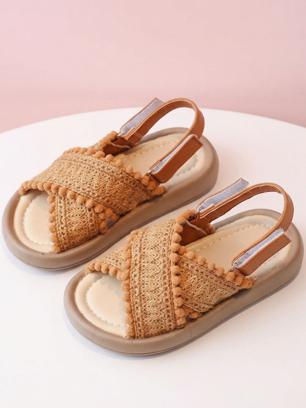 Boho Chic Crochet Summer Sandals Mia Belle Girls