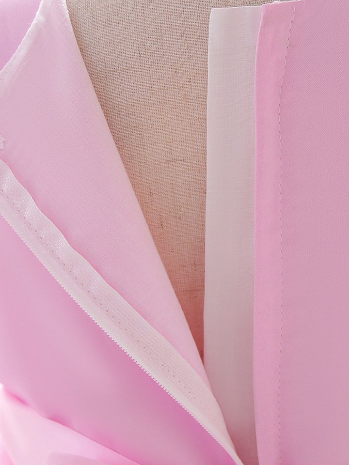 Blushing In Glam Pink Ruffle Tulle Gown Mia Belle Girls