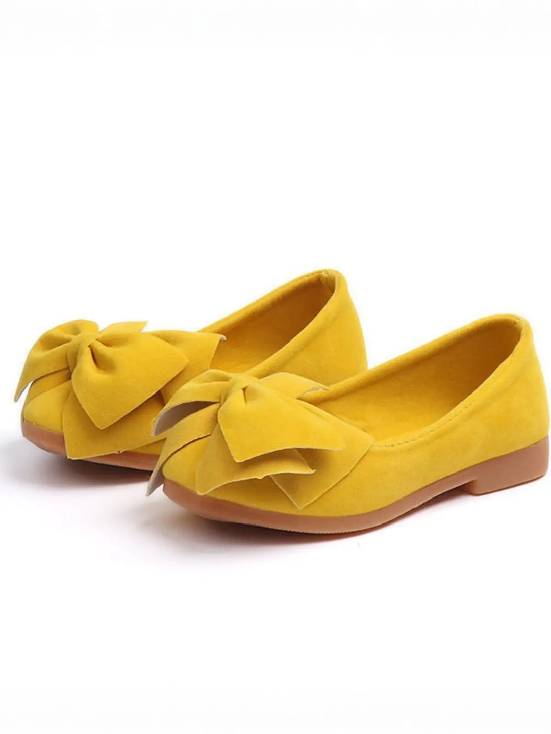 Yellow Bow Ballerina Flats By Liv and Mia Mia Belle Girls