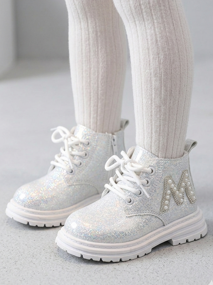 M For Me Pearl-Embellished Boots By Liv and Mia Mia Belle Girls