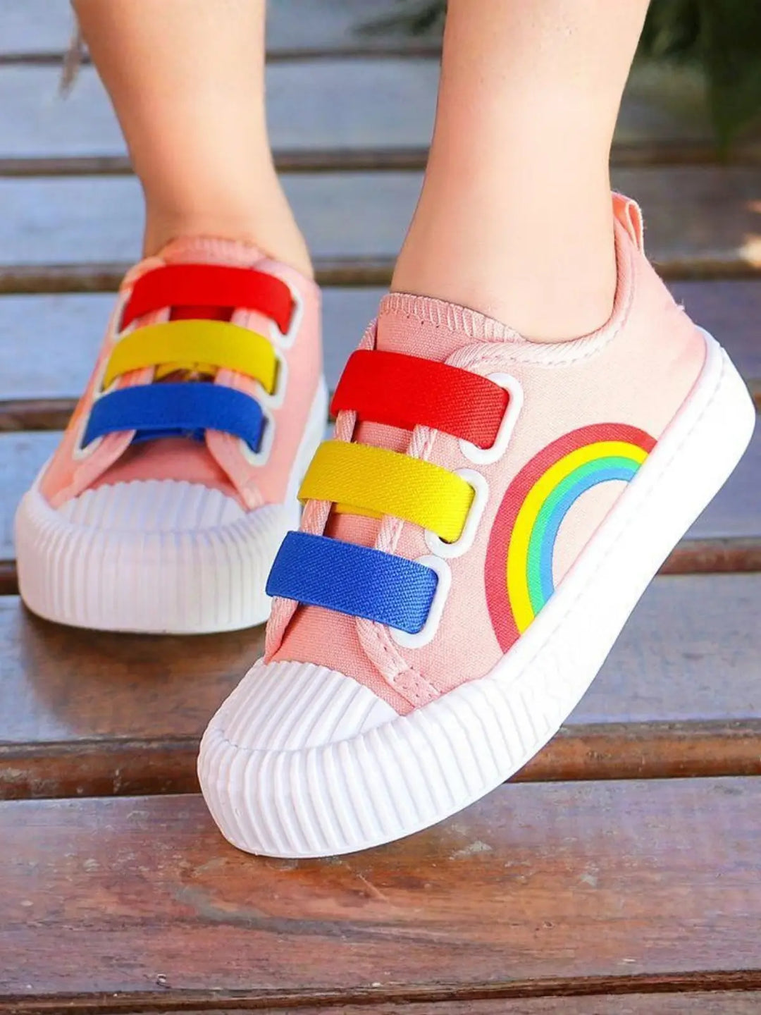 Over The Rainbow Sneakers by Liv and Mia Mia Belle Girls
