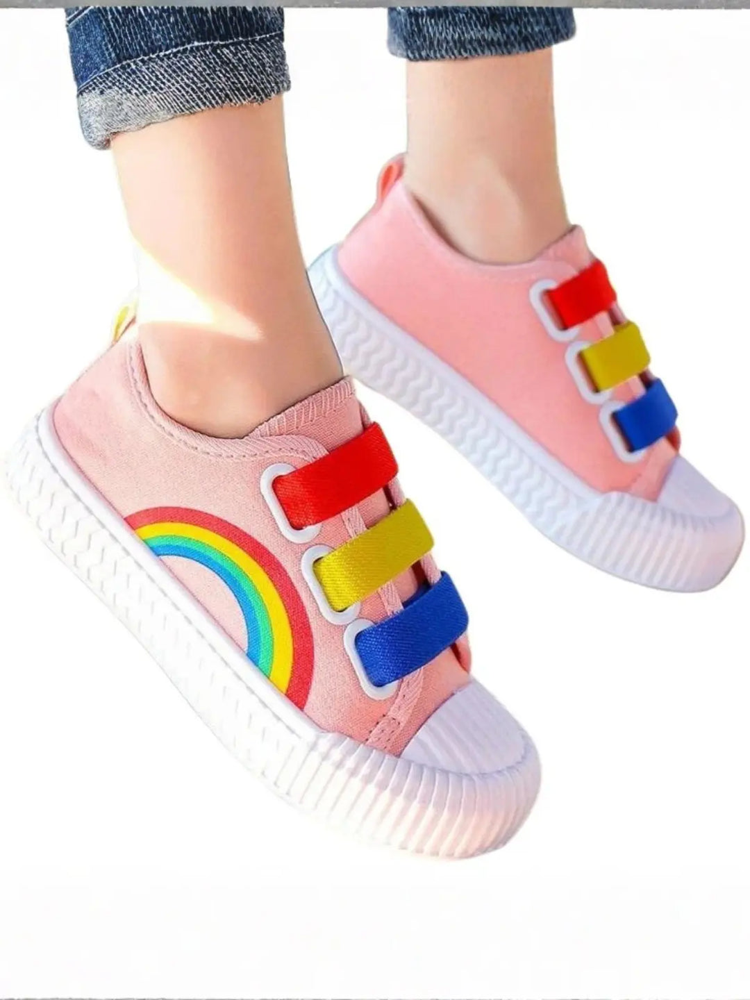 Over The Rainbow Sneakers by Liv and Mia Mia Belle Girls
