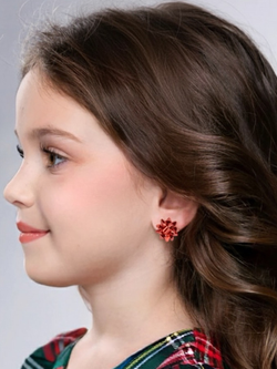 Present Topper Shimmer Stud Earrings