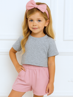 Everyday Classic Pink Pull-On Shorts