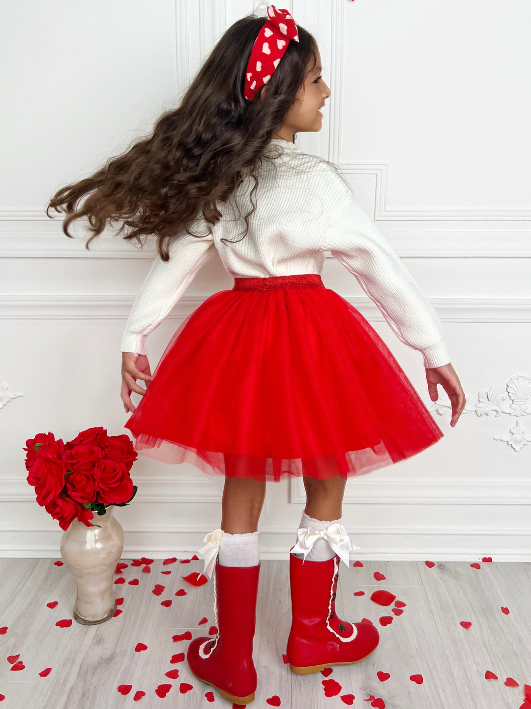 Tulle Skirt Jumper Skirt For Toddlers Sweater Ballerina Skirt 4t