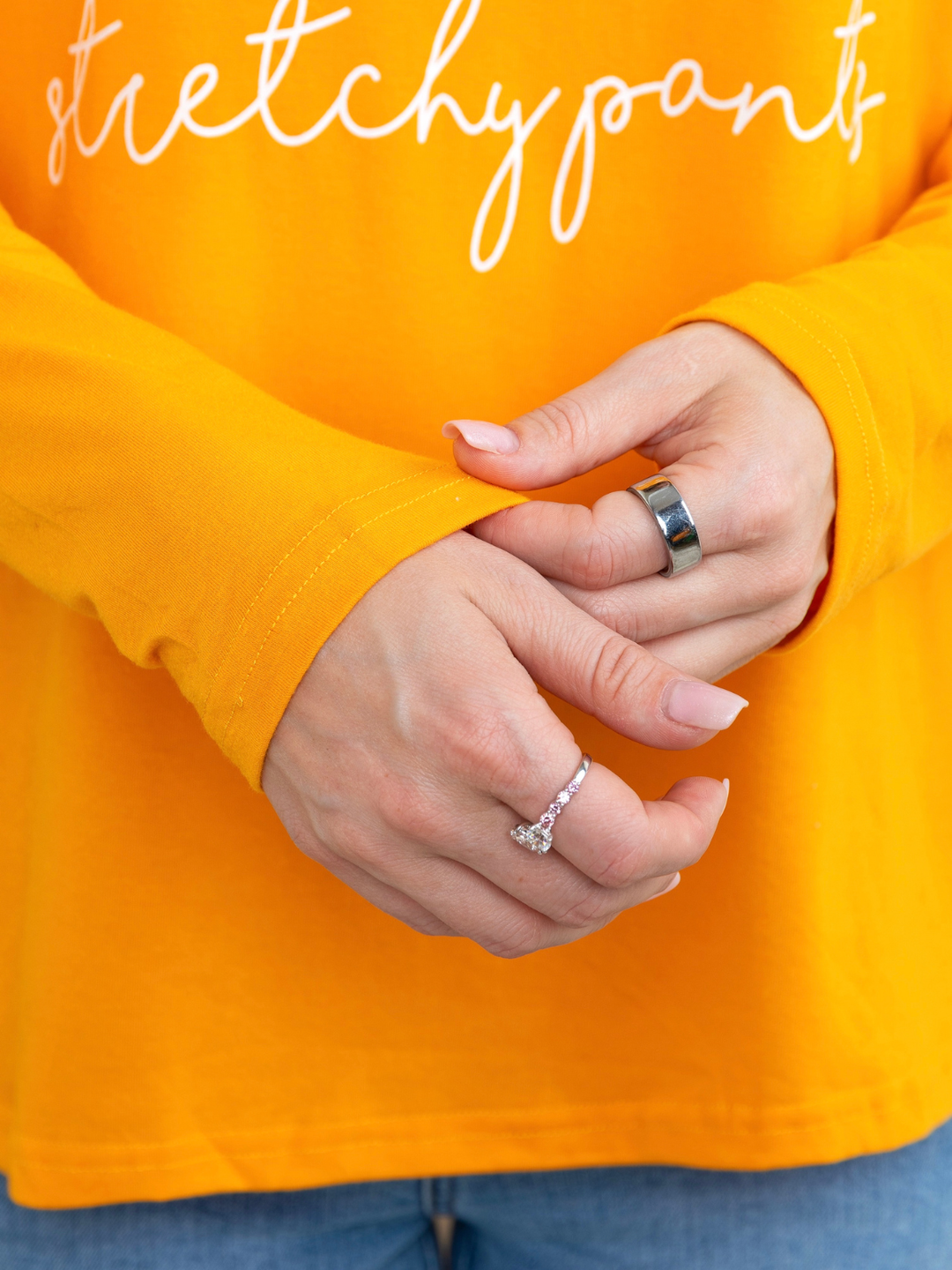 Mommy and Me Turkey + Pecan Pie + Stretchy Pants Long Sleeve Top