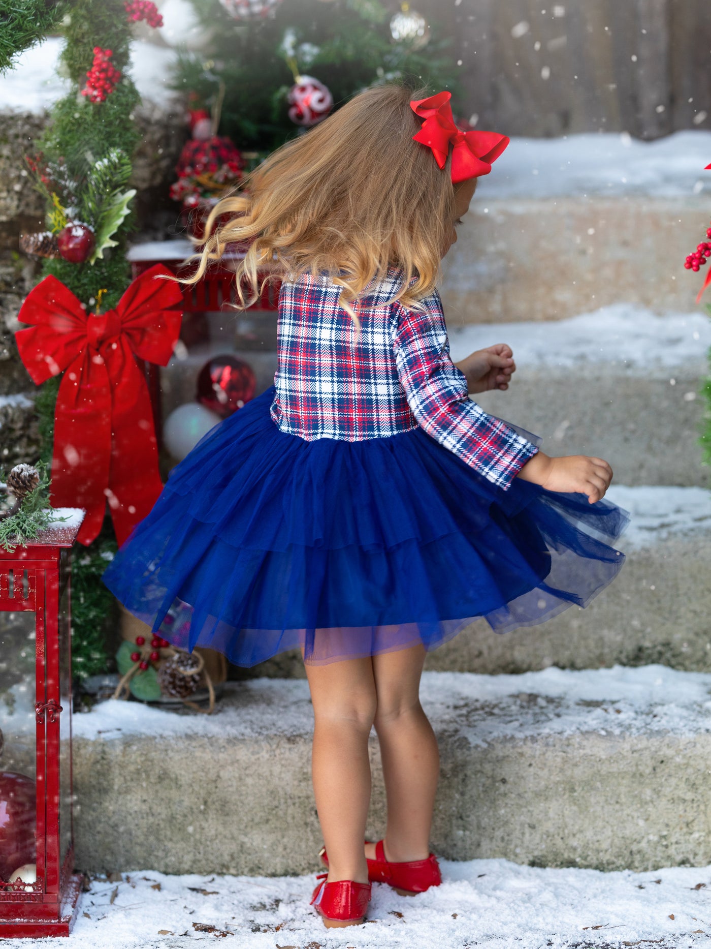 Girls Cute Winter Dresses | Santa Plaid Tutu Dress | Christmas Dresses