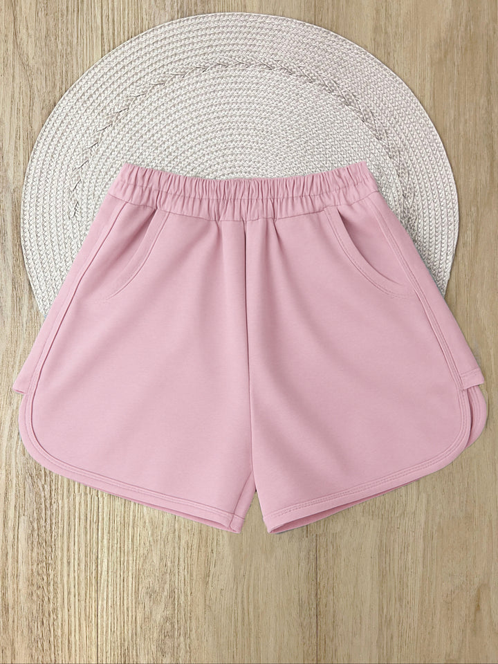 Everyday Classic Pink Pull-On Shorts