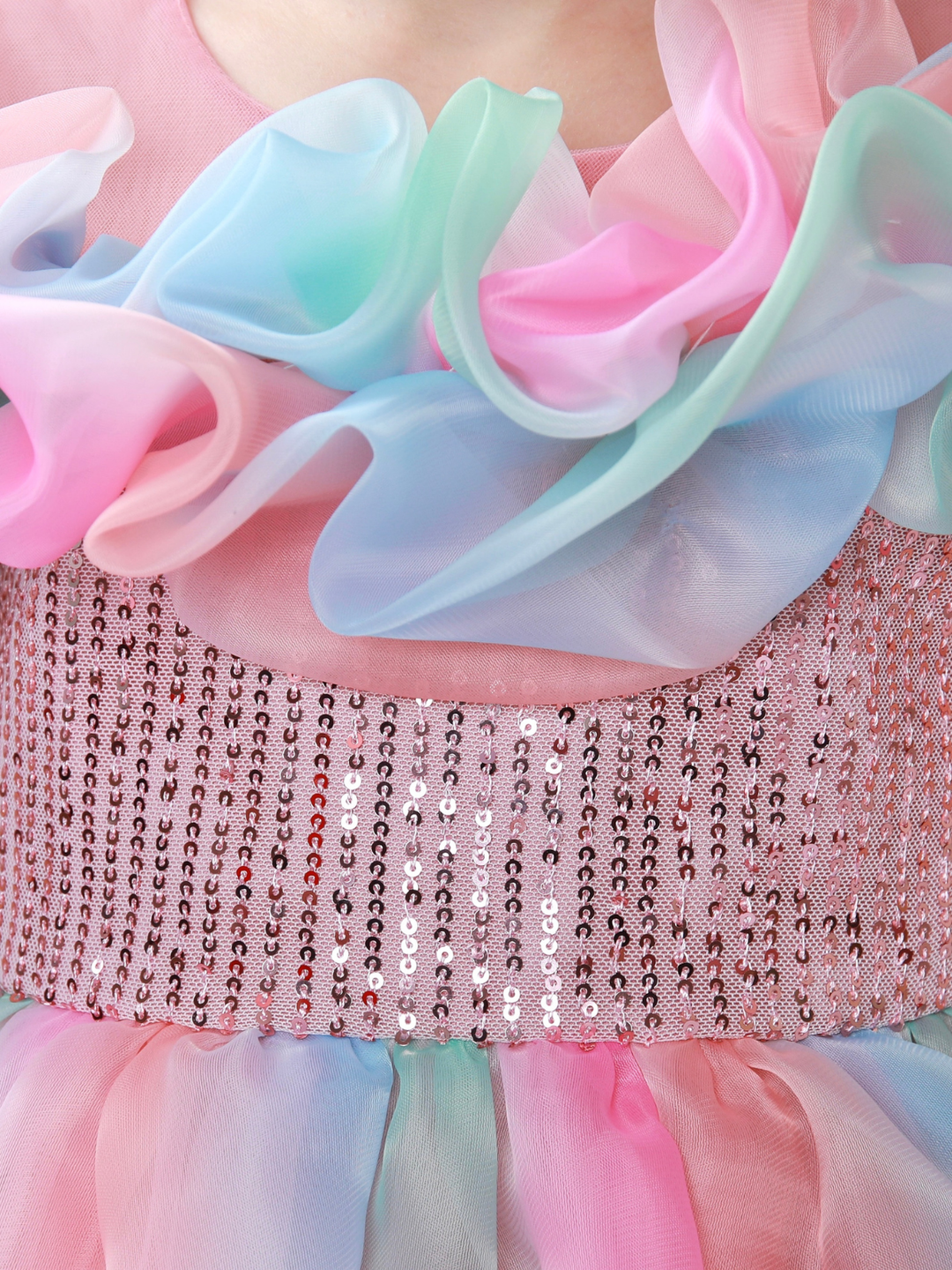 Dreamy Twirl Pastel Ruffle Party Dress Mia Belle Girls