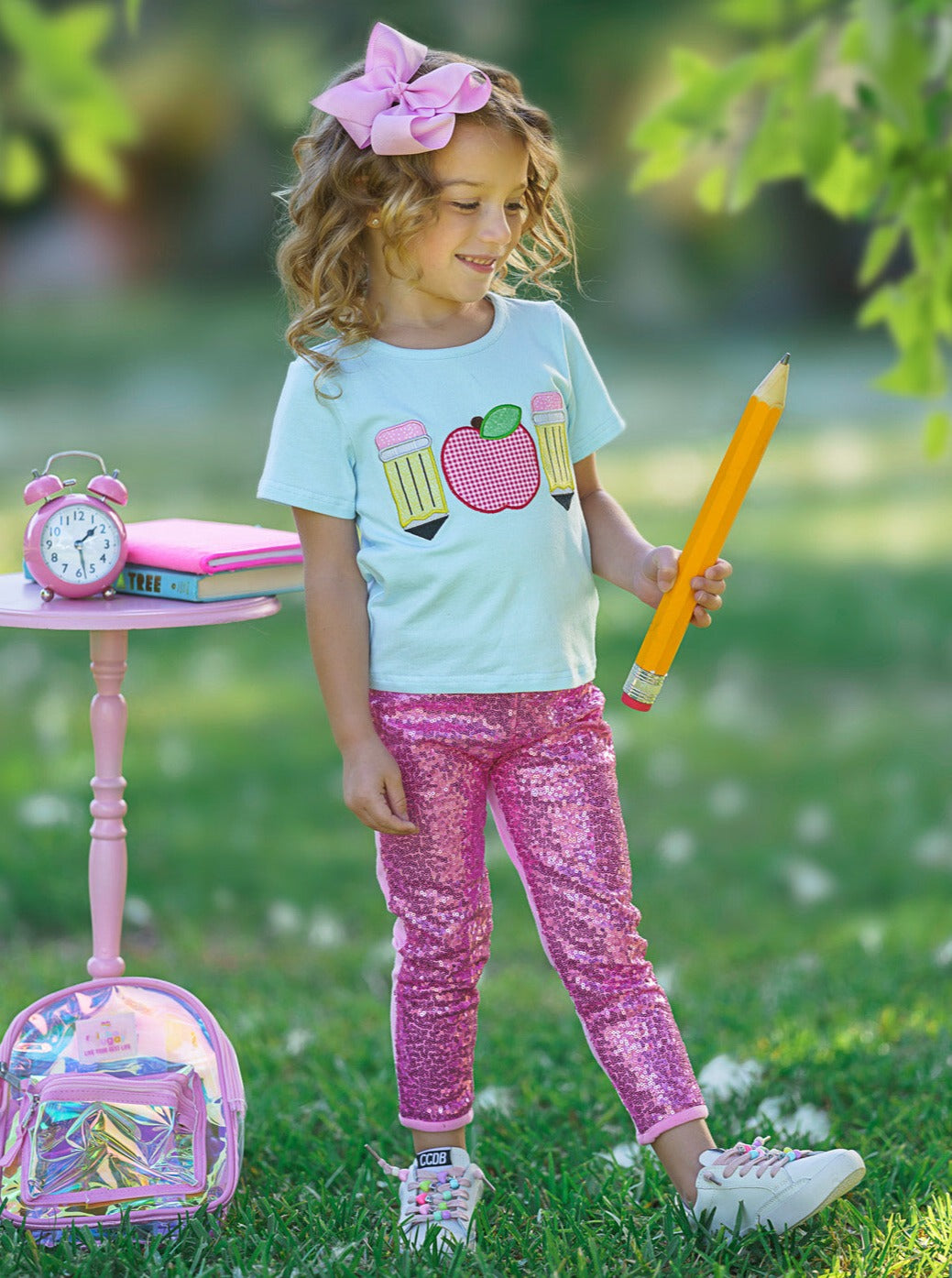 Messy Code Toddler Sequin Pants Pink Glitter Leggings Baby Girls, XXL (4 -  5Y): Buy Online at Best Price in UAE - Amazon.ae