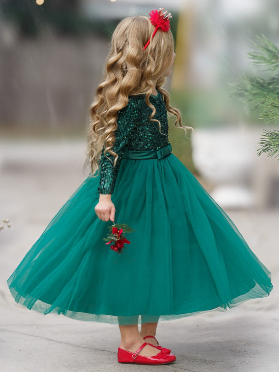 Winter Shining Star Maxi Dress Mia Belle Girls Winter Shining Star Maxi Dress Mia Belle Girls