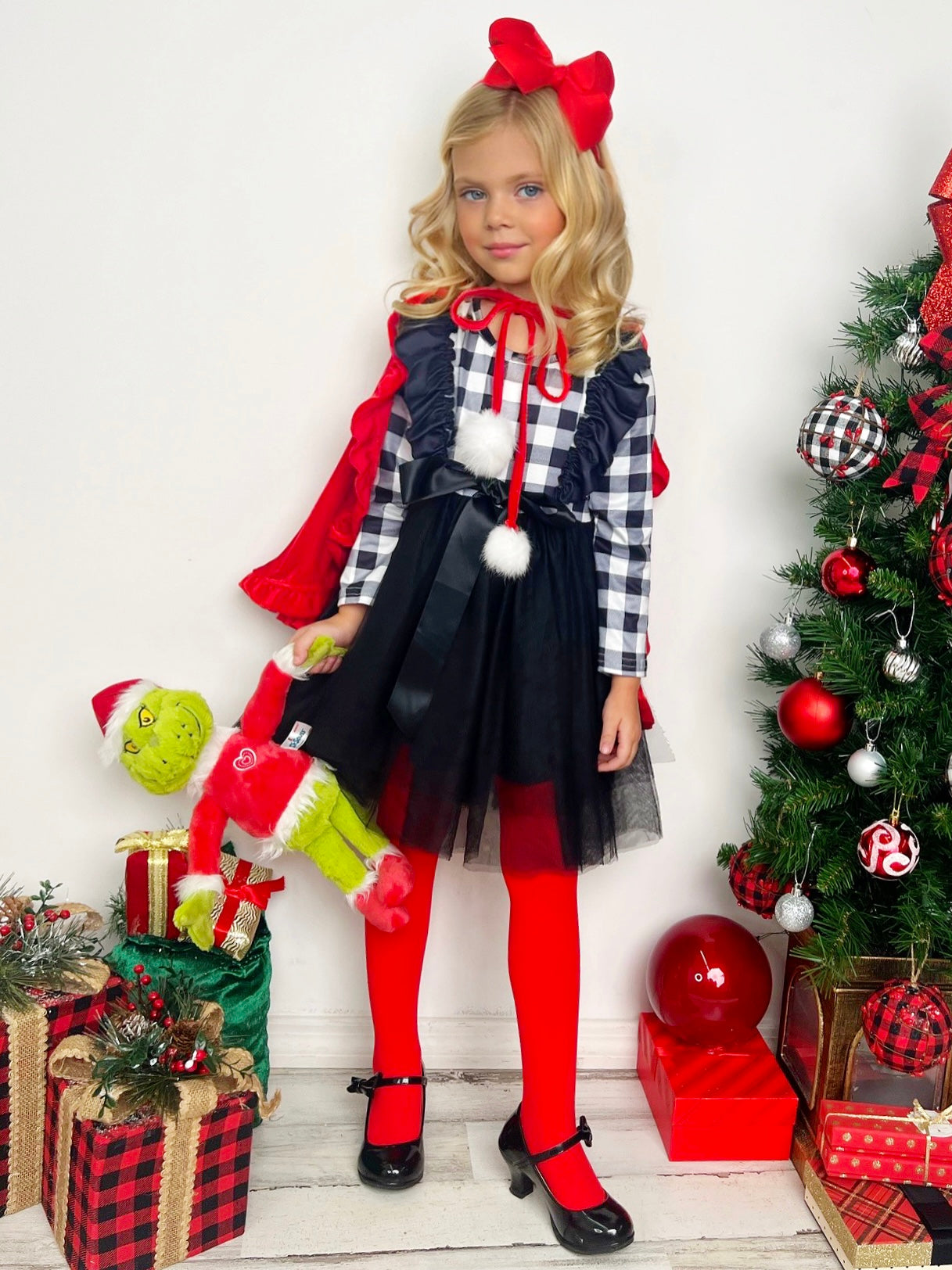 Toddler Clothing Sale | Girls Checkered Plaid Tutu Dress | Boutique