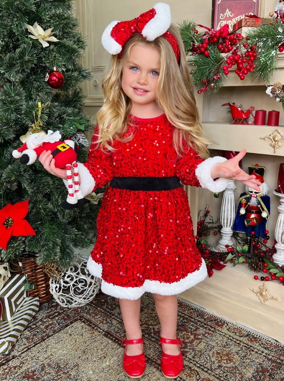 Glitz and Glam Shimmering Santa Dress Glitz and Glam Shimmering Santa Dress