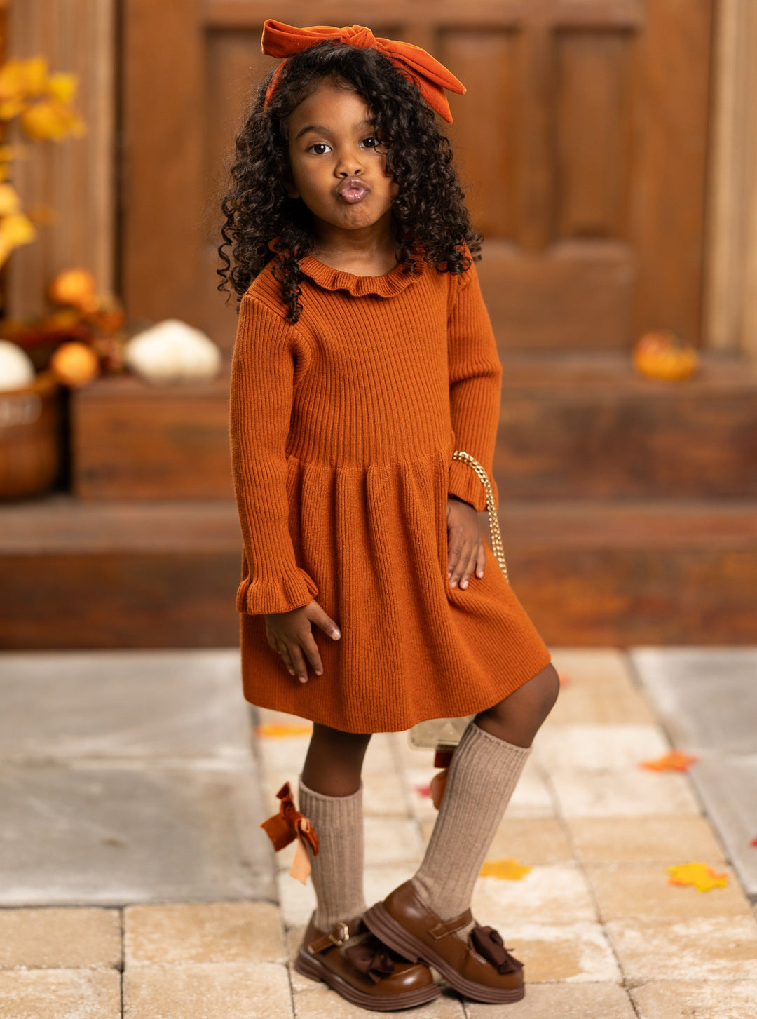 Making Fall Memories Knit Sweater Dress Mia Belle Girls Making Fall Memories Knit Sweater Dress Mia Belle Girls