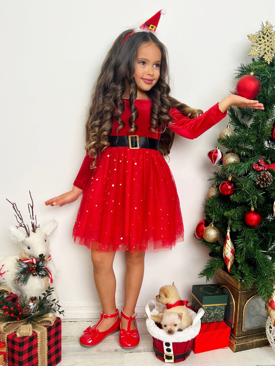 white christmas dresses Girls' Holly Jolly Christmas 3/4 Sleeve Pocket Twirl Dress Size: 4T Toddler white christmas dresses Girls' Holly Jolly Christmas 3/4 Sleeve Pocket Twirl Dress Size: 4T Toddler