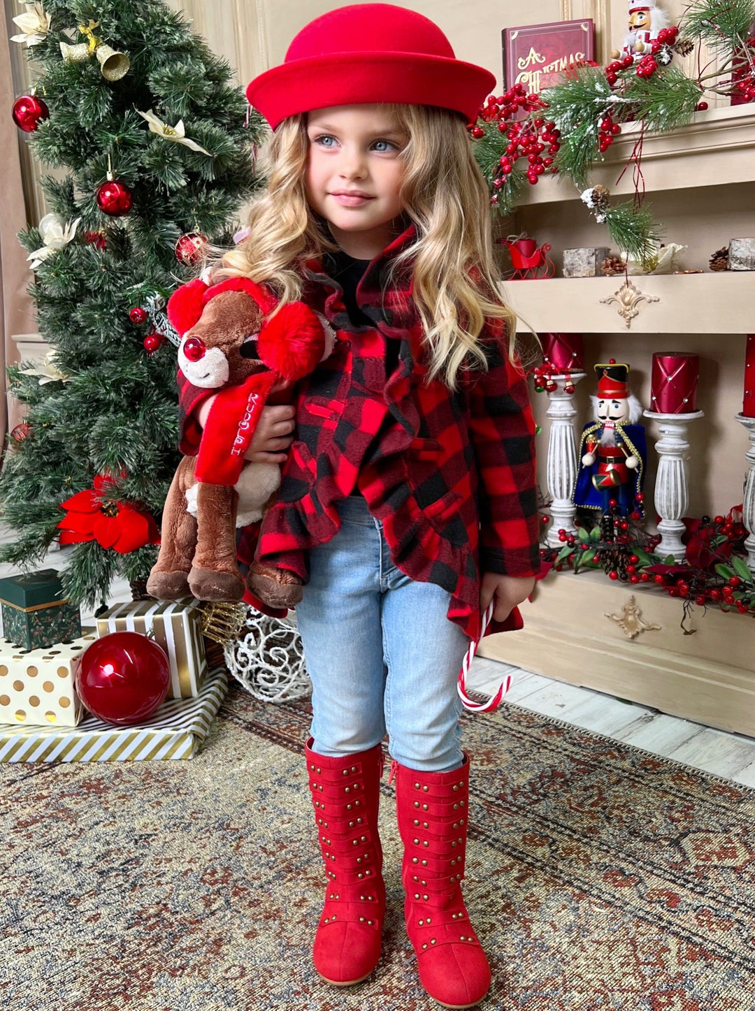 Kids Sweaters And Cardigans Blazer Ruffle Cardigan Mia Belle Girls