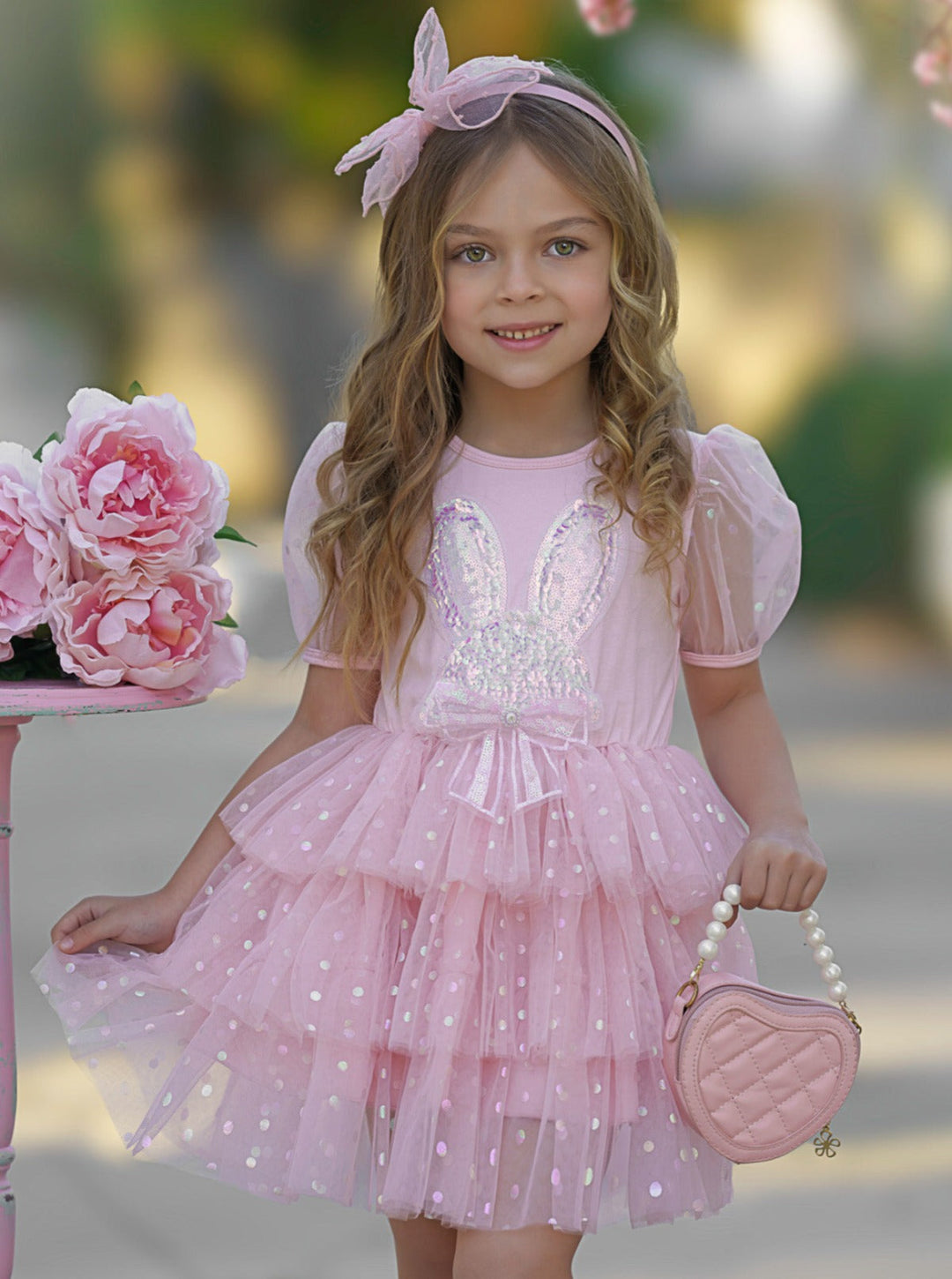 Pink Bunny Magic Easter Tutu Dress Pink / 2T/3T Pink Bunny Magic Easter Tutu Dress Pink / 2T/3T