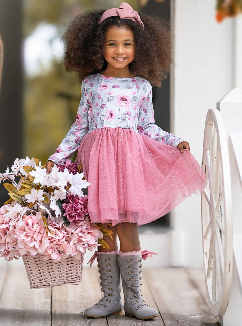 Whimsical Rose Glitter Tutu Dress Whimsical Rose Glitter Tutu Dress