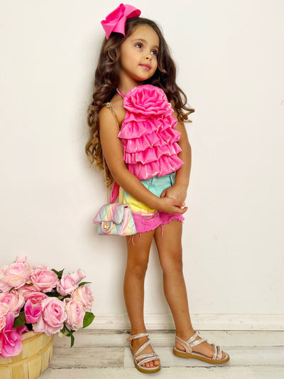 Little Girls Summer Clothes | Cute Casual Sets - Mia Belle Girls