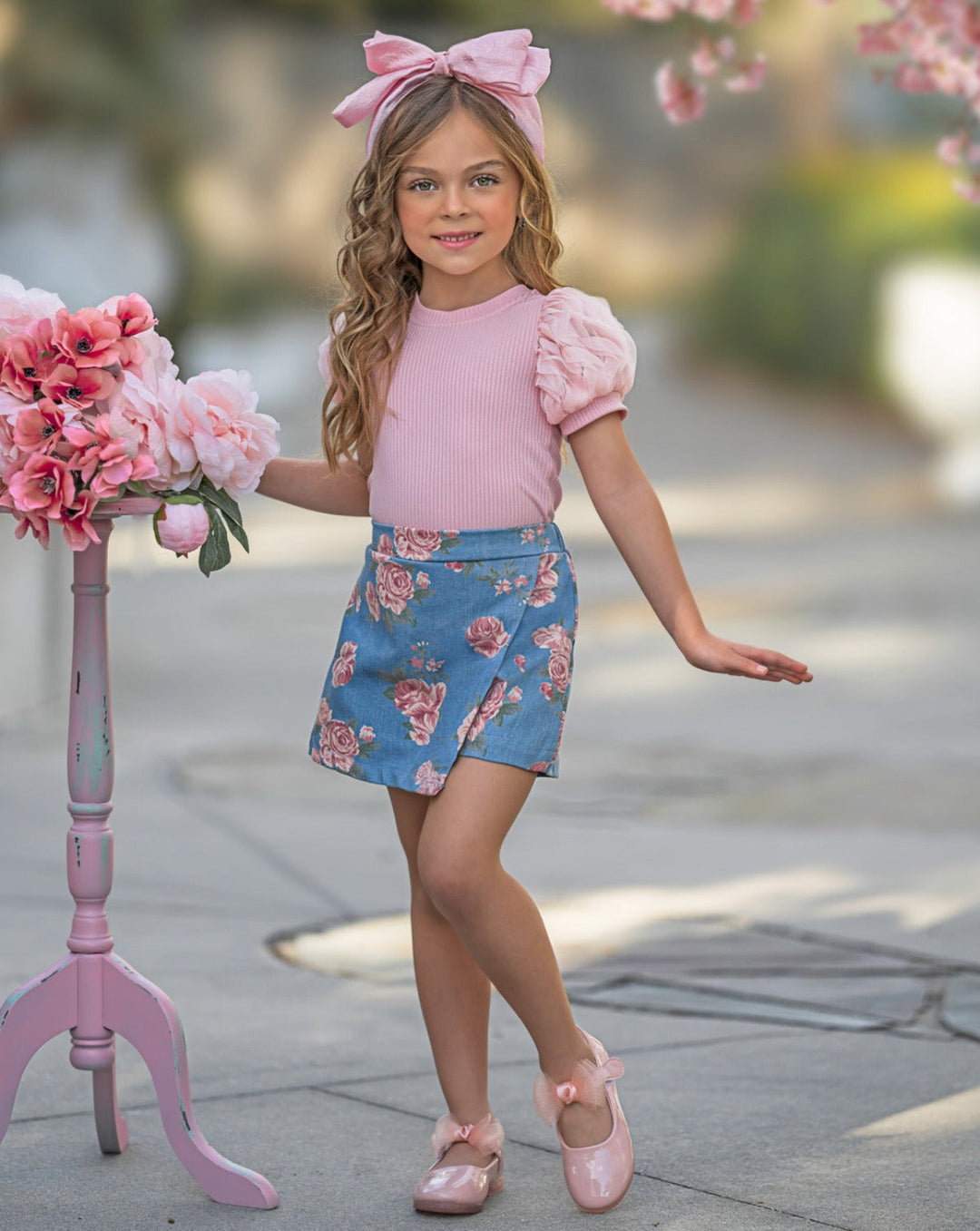 Boutique Profile Bella Girl Boutique Mia Belle Girls Top Skort Set