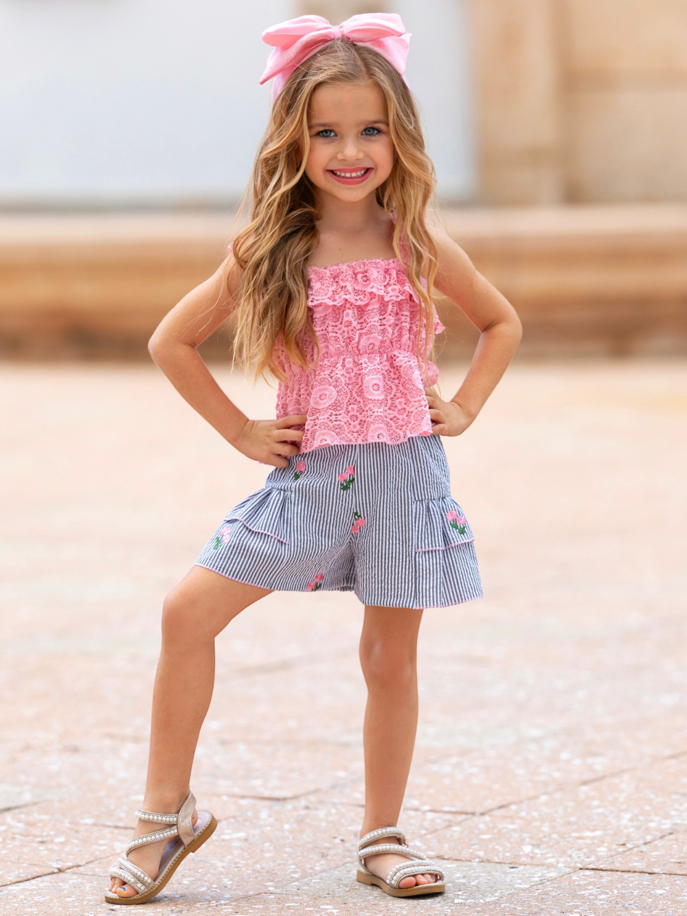 Mommy & Me Coastal Matching Set Mia Belle Girls