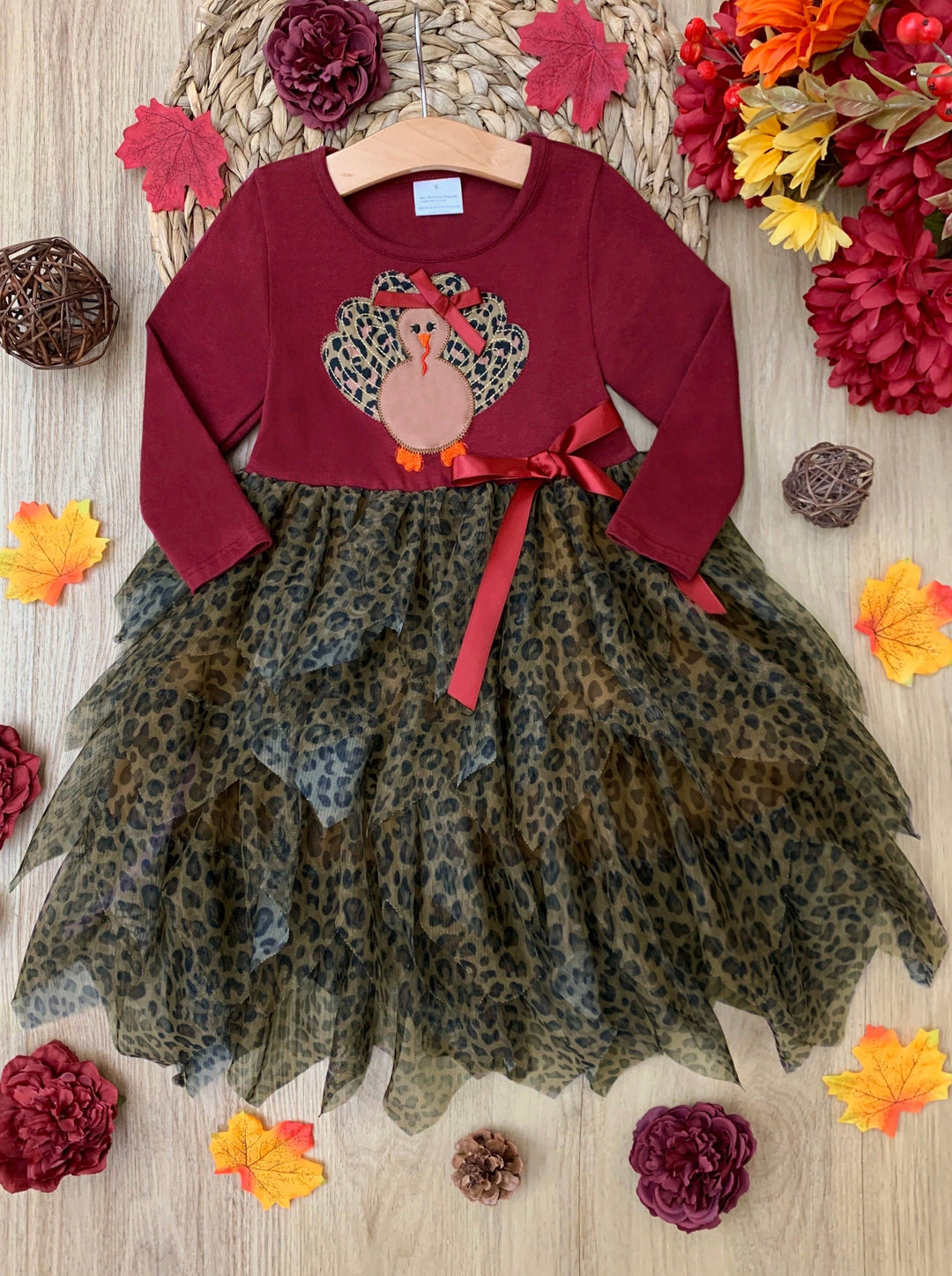 Pretty Plumage Tiered Tutu Dress - Mia Belle Baby Mia Belle Girls Pretty Plumage Tiered Tutu Dress - Mia Belle Baby Mia Belle Girls