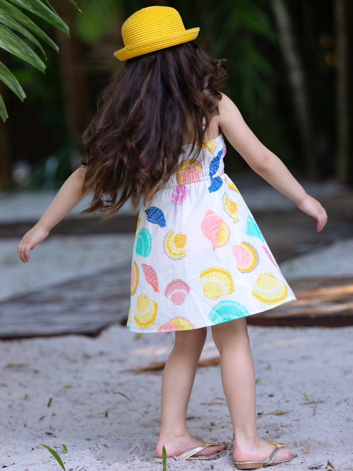 Sunshine Shells Colorful Cotton Sundress