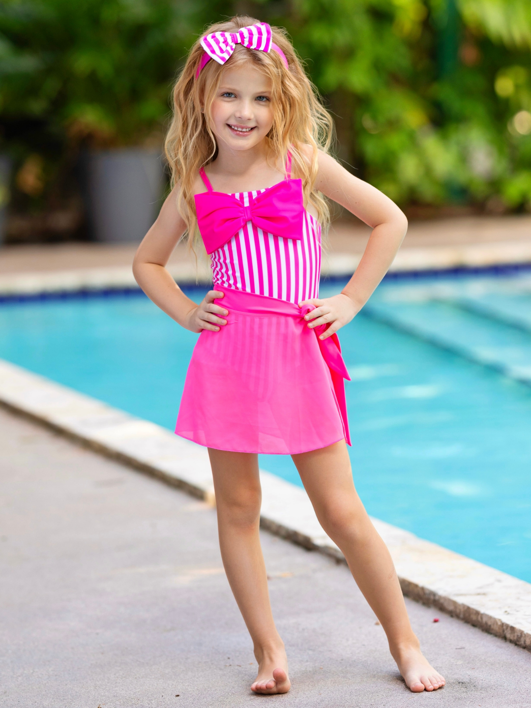 Paradise Pink Swimsuit Cover-Up Skirt