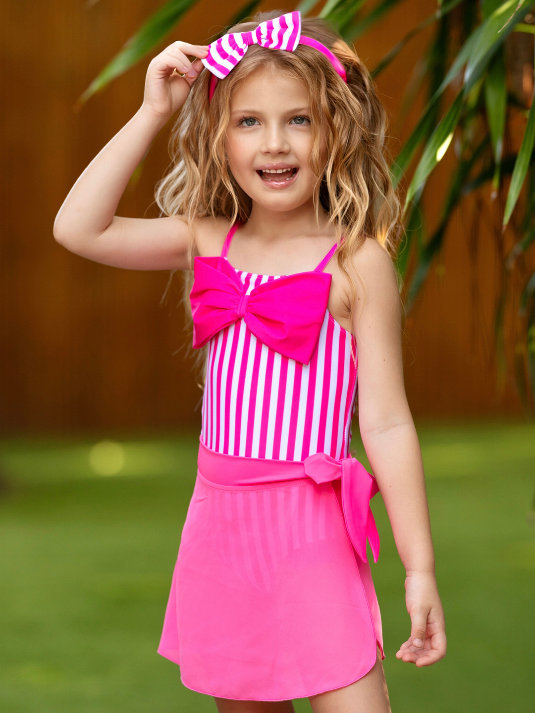 Paradise Pink Swimsuit Cover-Up Skirt