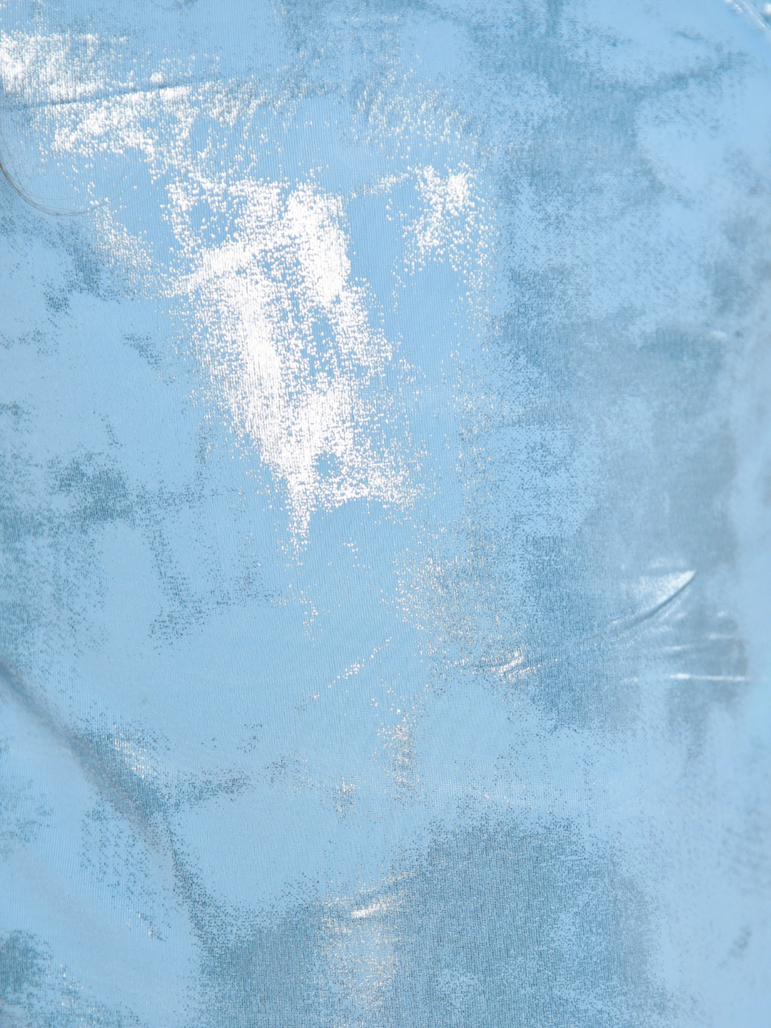 metallic blue girls swimsuit summer