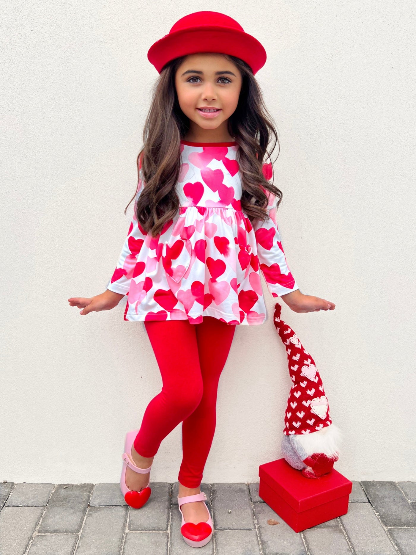 DEUX PAR DEUX TUNIC AND LEGGING SET LEOPARD JUNGLE main image 0