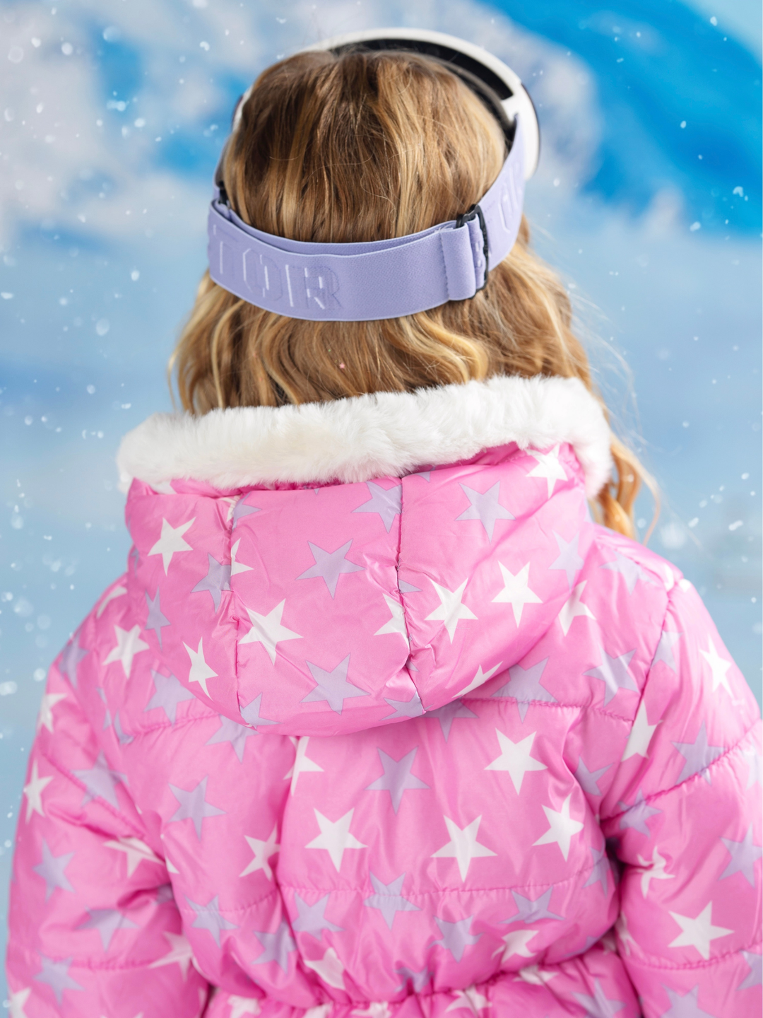 Starburst Chill Faux Fur Puffer Coat