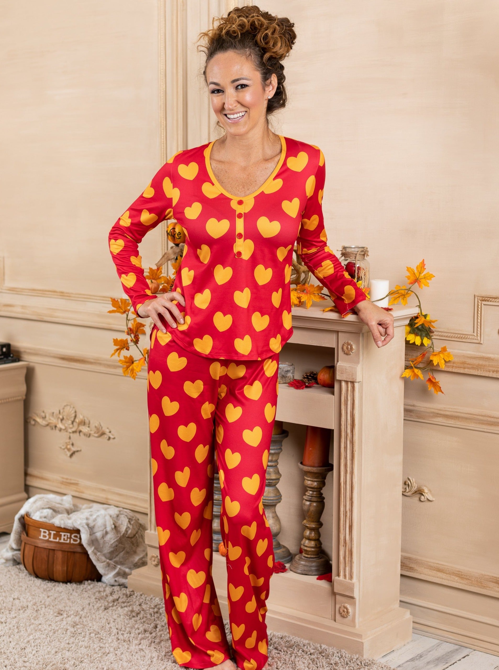 Mommy and Me Lovey Dovie Pajamas – Mia Belle Girls