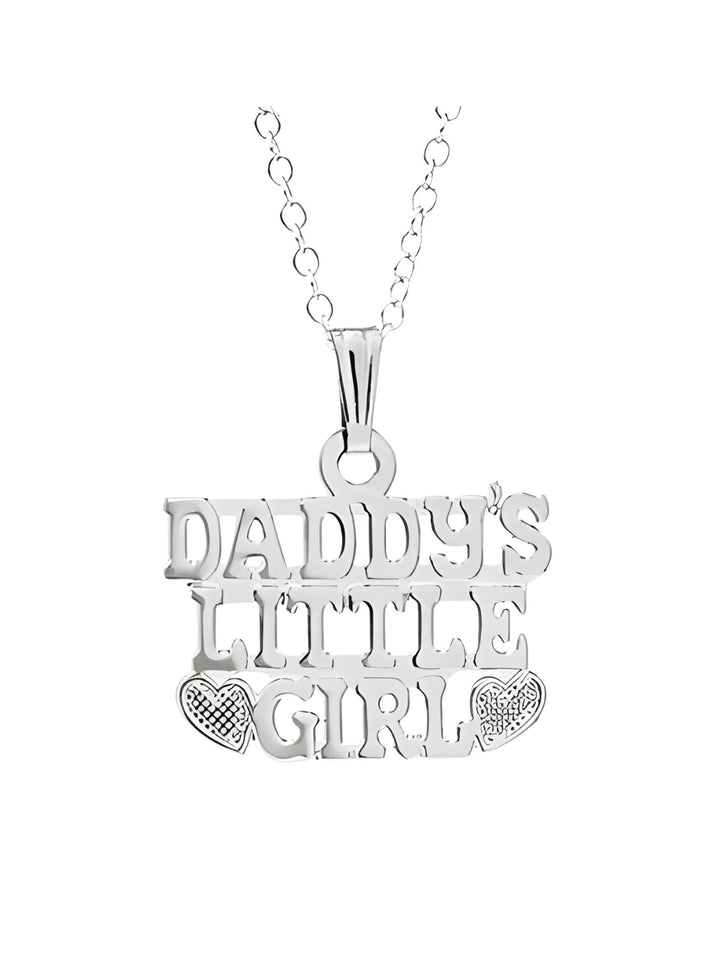 Sterling Silver Daddy’s Little Girl Pendant Necklace