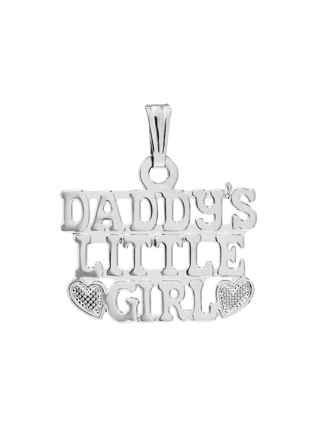 Sterling Silver Daddy’s Little Girl Pendant Necklace