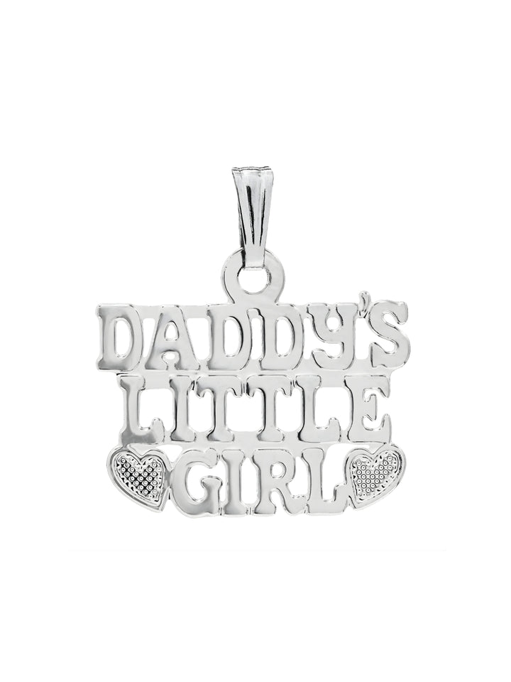 Sterling Silver Daddy’s Little Girl Pendant Necklace